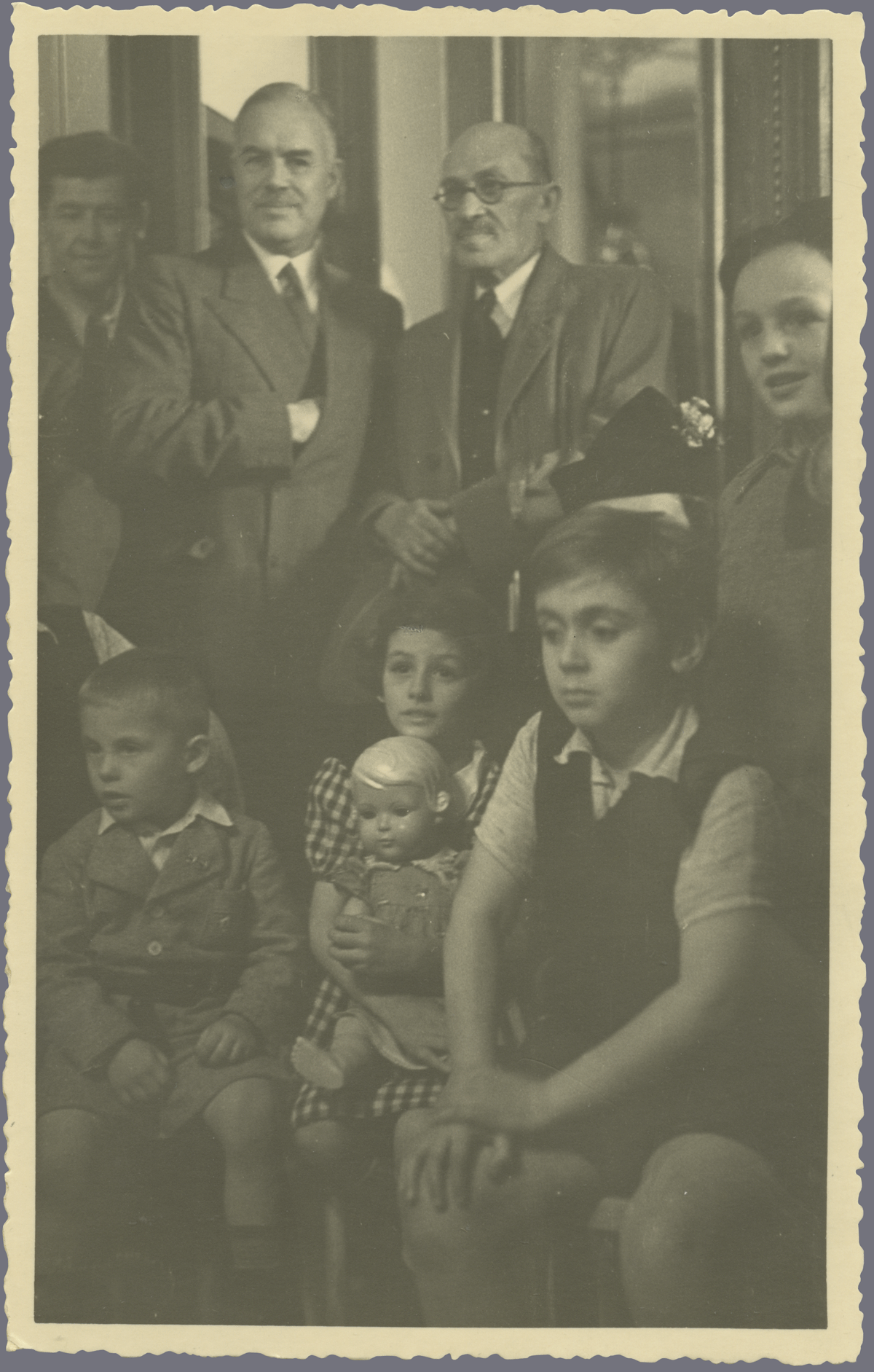 German refugees in OSE Children’s Home in Montmorency