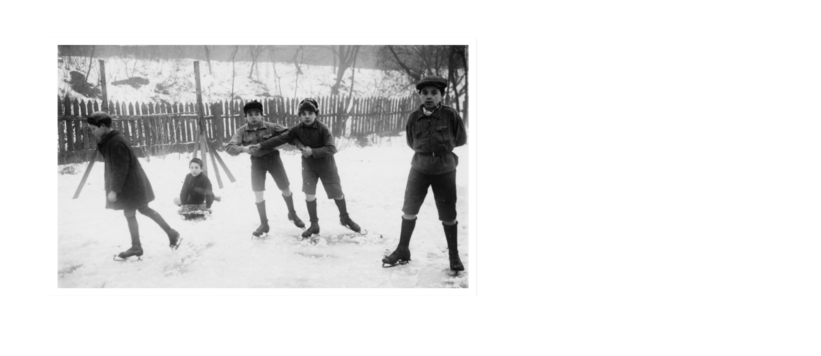 photo of children ice skating