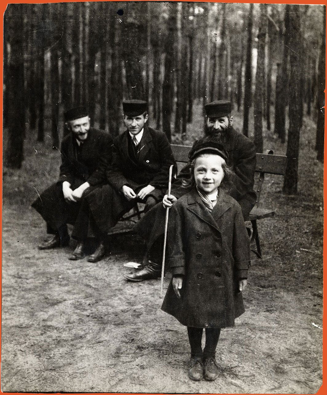 Young religious boy at a resort