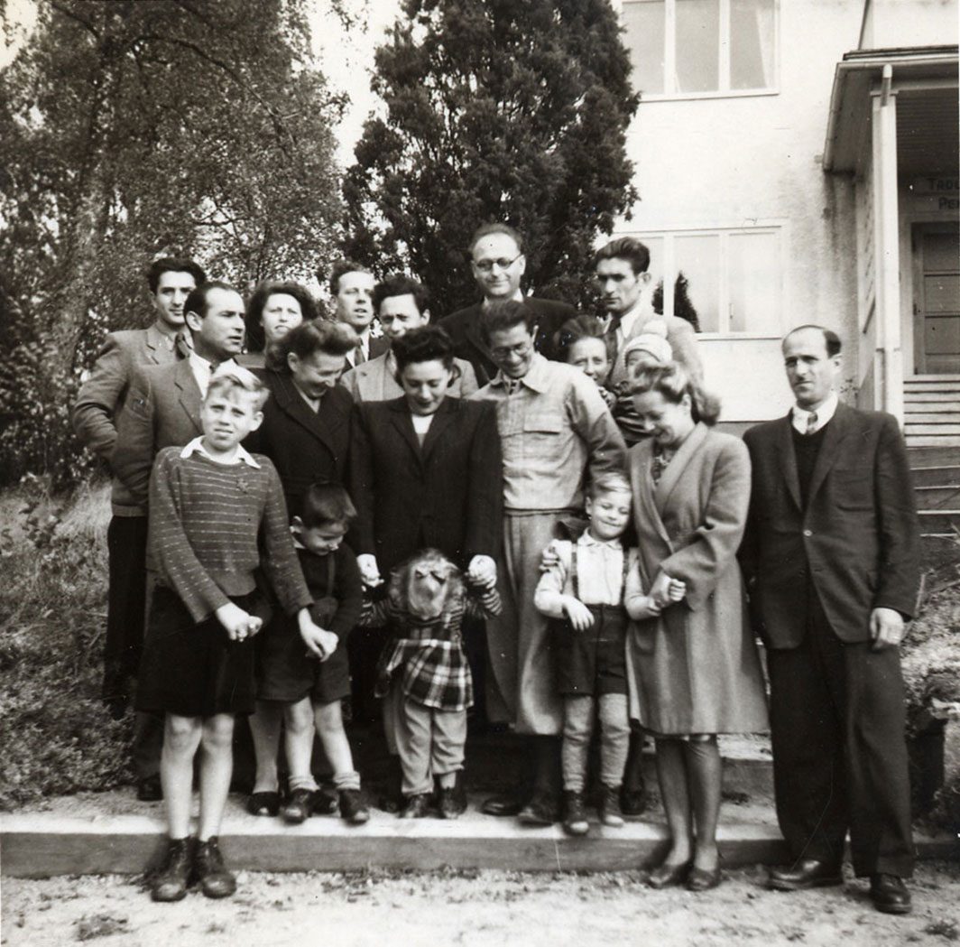 Group Photograph of Jewish Refugees