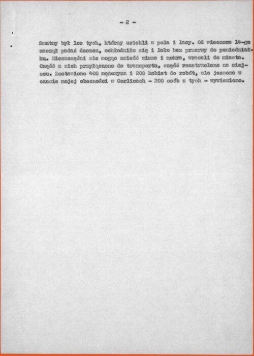 Typed text, black ink on white paper, in Polish. Rectangular page, vertical orientation.